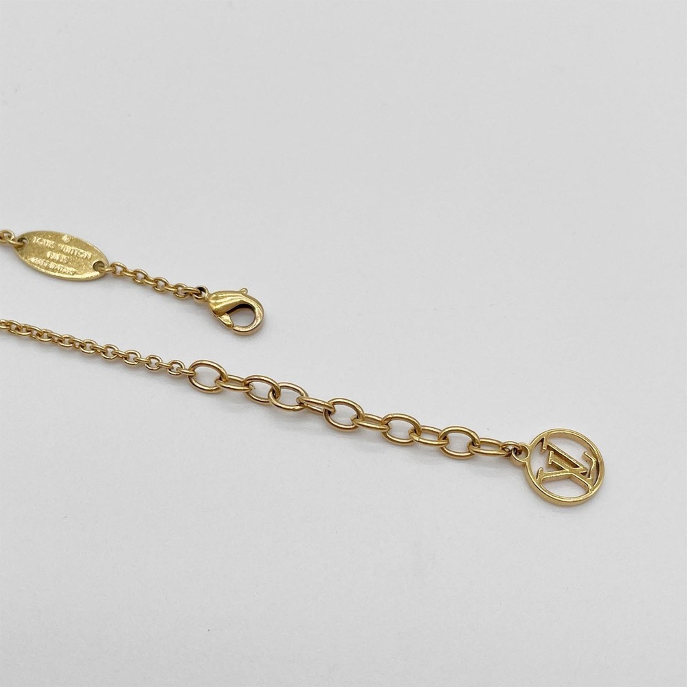 LOUIS VUITTON Gold Charm Bracelet - Picture 4 of 8